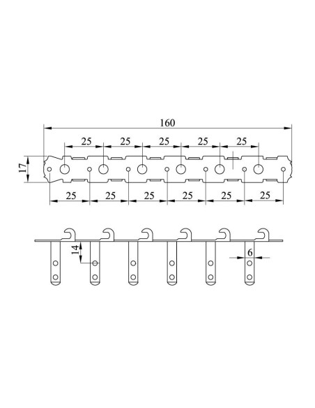 tuning machine dimensions