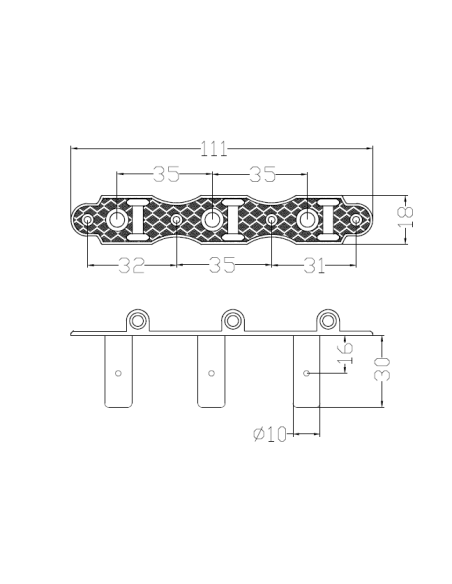 tuner dimensions