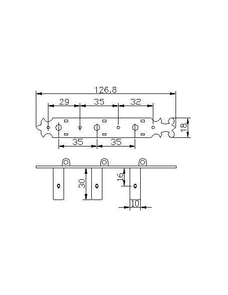 tuning machine dimensions