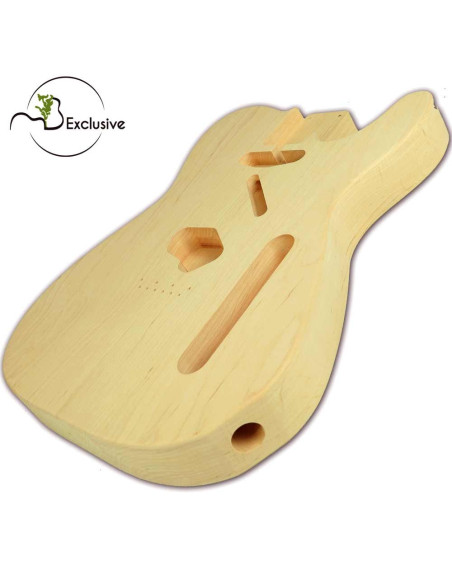 Cuerpo tipo Telecaster en Aliso europeo — Maderas Barber