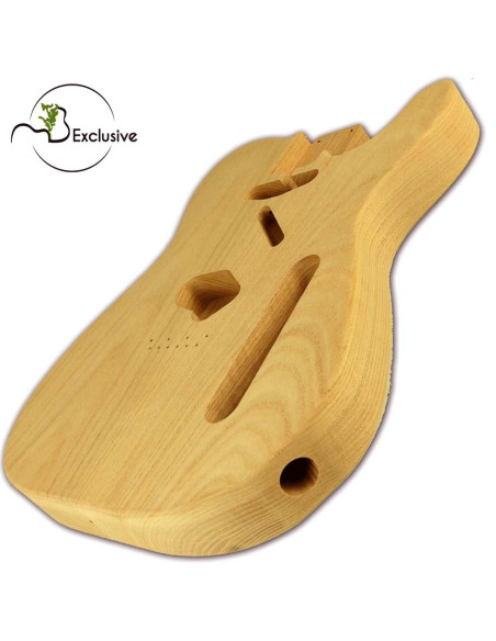 Cuerpo tipo Telecaster en Sassafrás — Maderas Barber