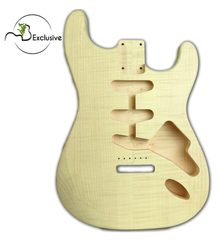 Maple Finished Electric Guitar Body...