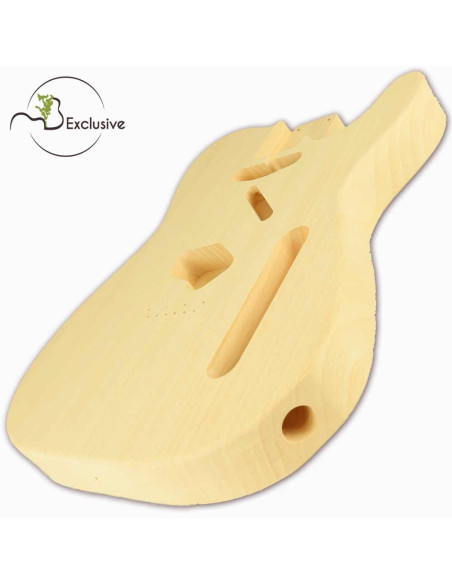 Cuerpo tipo Telecaster en Ayous — Maderas Barber