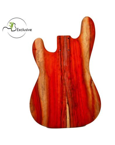 Corps Padouk Bariolé Terminé Basse Électrique Style Precision MB Exclusive 2