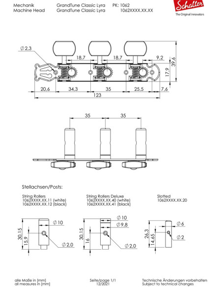 schaller machine heads