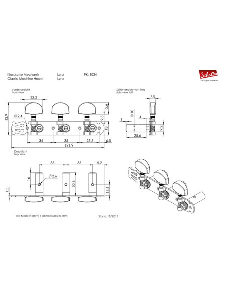 schaller machine heads