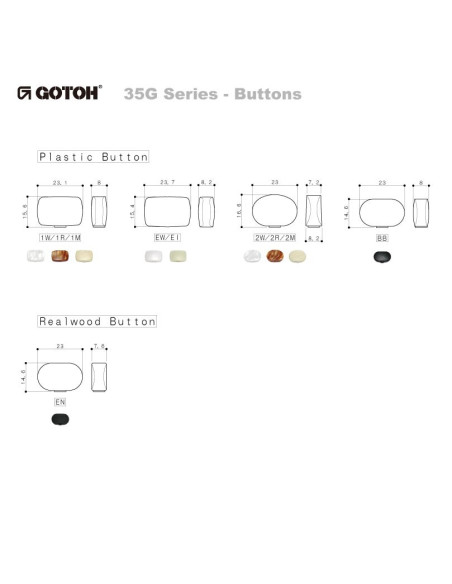 Gotoh buttons