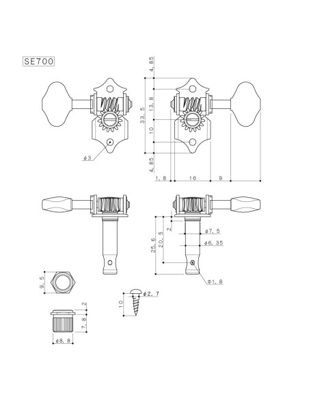 afinadores Gotoh