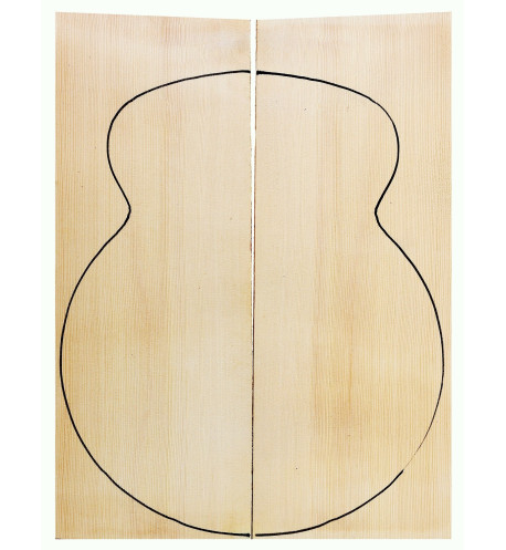 A European Spruce Archtop Guitar Top