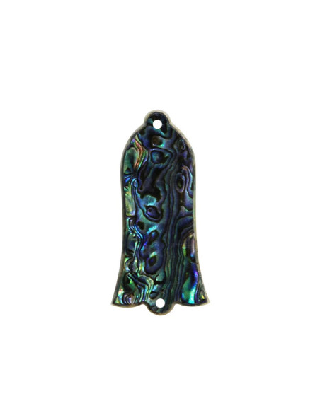 Hosco Green Abalone Truss Rod Cover Bell