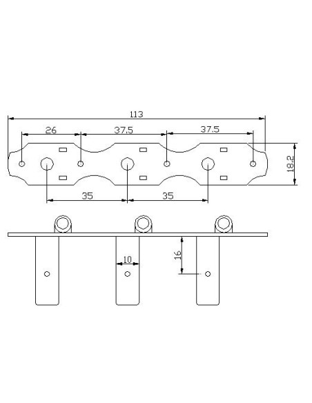 medidas Clavijero Der Jung DJ206