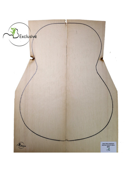 Tables Épicéa Engelmann Bearclaw Guitare Classique MB Exclusive Nº4