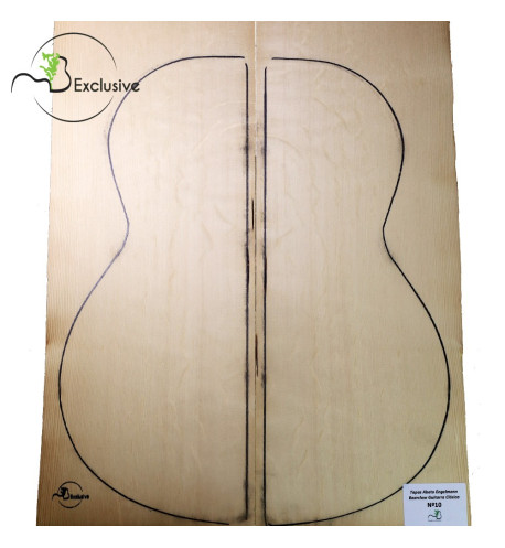 MB Exclusive Bearclaw Engelmann Spruce Classical Guitar Tops Nº 10