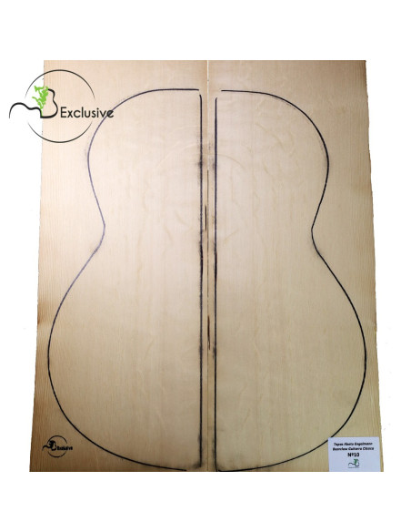 MB Exclusive Bearclaw Engelmann Spruce Classical Guitar Tops Nº 10