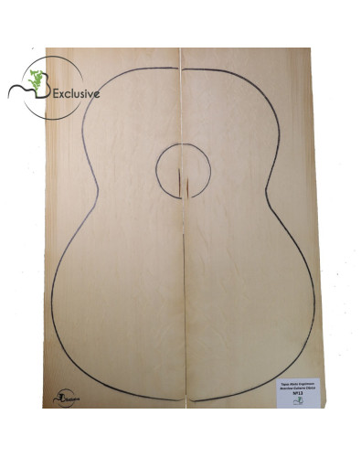 MB Exclusive Bearclaw Engelmann Spruce Classical Guitar Tops Nº 13