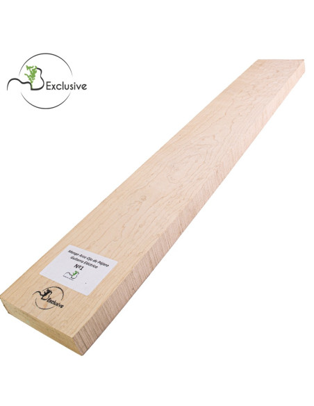 Birdseye Maple Neck 700x100x25 mm MB Exclusive Nº1