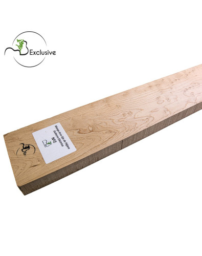 Manche érable moucheté 700x100x25 mm MB Exclusive Nº2 2