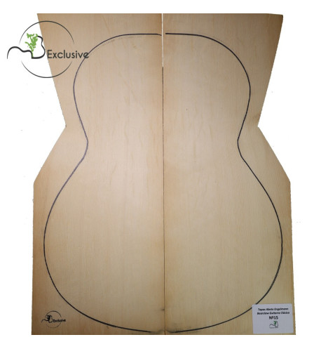 MB Exclusive Bearclaw Engelmann Spruce Classical Guitar Tops Nº 15