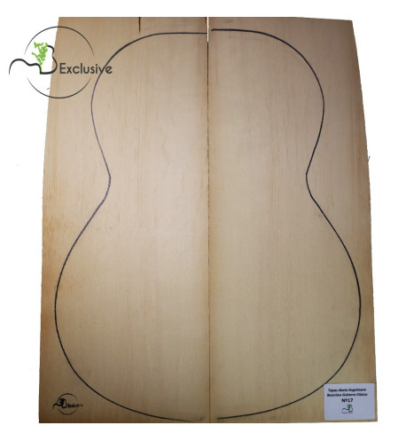 MB Exclusive Bearclaw Engelmann Spruce Classical Guitar Tops Nº 17