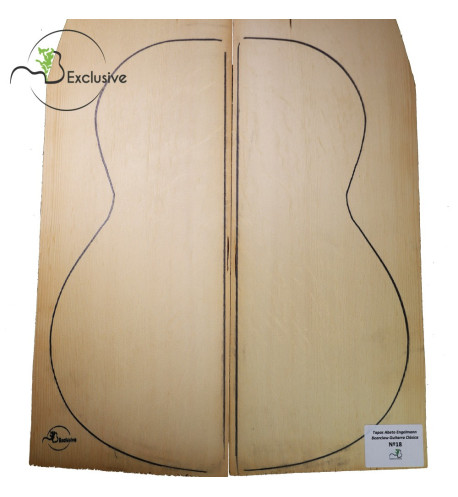 MB Exclusive Bearclaw Engelmann Spruce Classical Guitar Tops Nº 18
