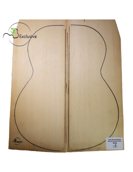 Tables Épicéa Engelmann Bearclaw Guitare Classique MB Exclusive Nº18