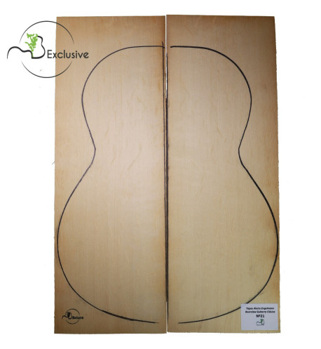 Tables Épicéa Engelmann Bearclaw Guitare Classique MB Exclusive Nº21