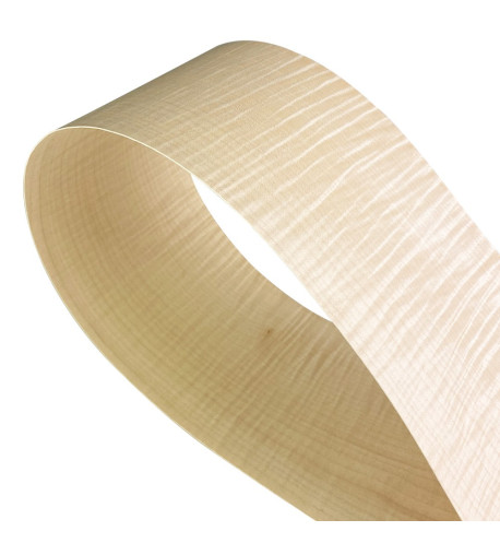 ZYJT Chapa de madera de arce, diseño de lujo, laminado de 24 x 48 pulgadas,  no pegado, flexible, duradero, paneles de chapa de madera de PVC