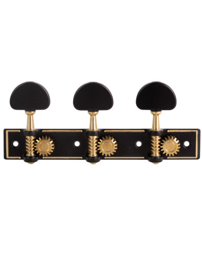 Aparicio Classical Guitar Machine Head Gijon Model Black-Bronze/Black