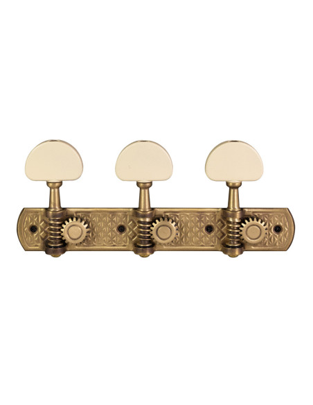 Aparicio Classical Guitar Machine Head Caceres Model Bronze/Beige