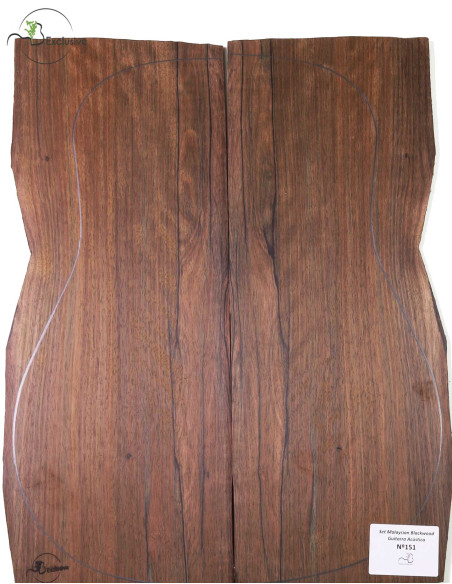 Jeu Malaysian Blackwood Guitare Acoustique MB Exclusive Nº151