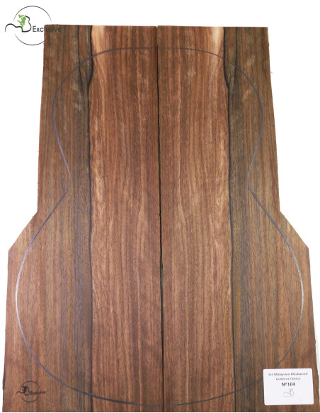 Jeu Malaysian Blackwood Guitare Classique MB Exclusive Nº104