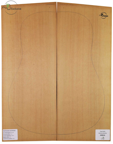 Table Cèdre Rouge Nº 000016 Guitare Acoustique MB Exclusive