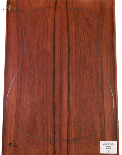 Madagascar Rosewood Set No. 308 for Acoustical Guitar MB Exclusive