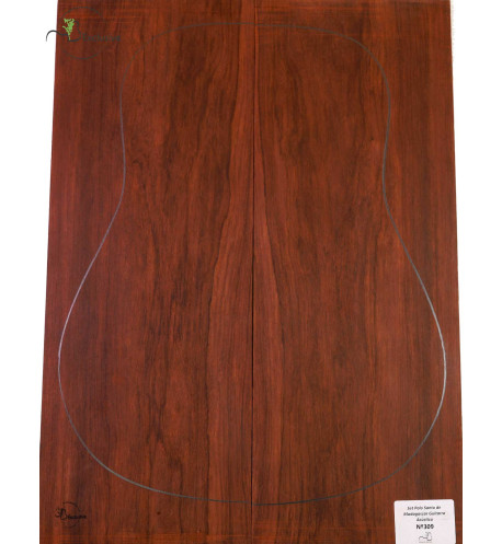 Madagascar Rosewood Set No. 309 for Acoustical Guitar MB Exclusive