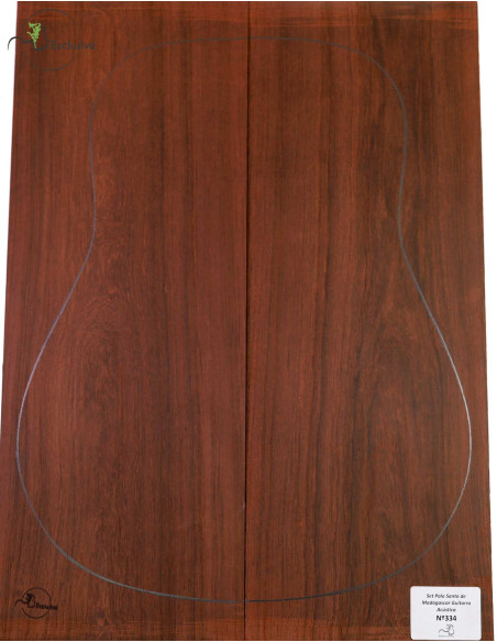 Madagascar Rosewood Set No. 334 for Acoustical Guitar MB Exclusive