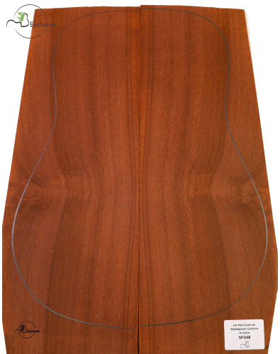 Madagascar Rosewood Set No. 348 for Acoustical Guitar MB Exclusive