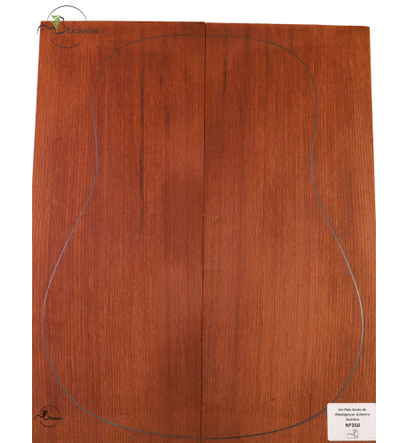 Madagascar Rosewood Set No. 350 for Acoustical Guitar MB Exclusive