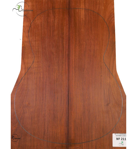 Madagascar Rosewood Set No. 211 for Classical Guitar MB Exclusive