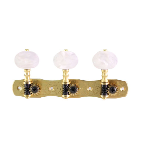 Gotoh Classical Guitar Machine Head Solid Brass 35ARB1800/2W-SB