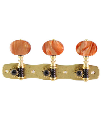 Mécanique Gotoh pour Guitare Classique Laiton 35G1800/2R-SB