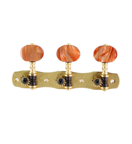 Mécanique Gotoh pour Guitare Classique Laiton 35G1800/2R-SB