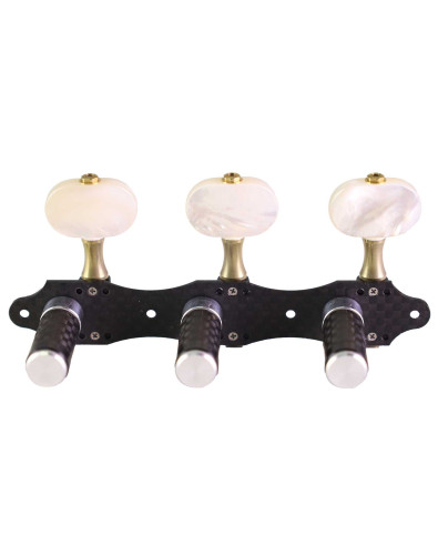Banjo Replacement Pearl Mechanism Button Tuning Pegs 5 Pieces 