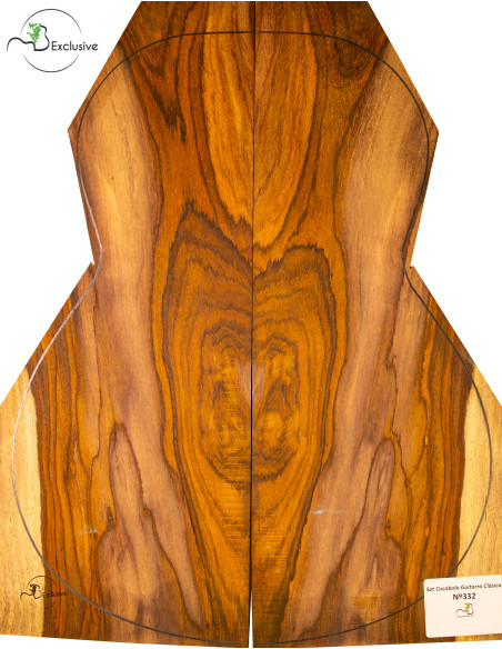 Juego Cocobolo Guitarra Clásica MB Exclusive Nº332