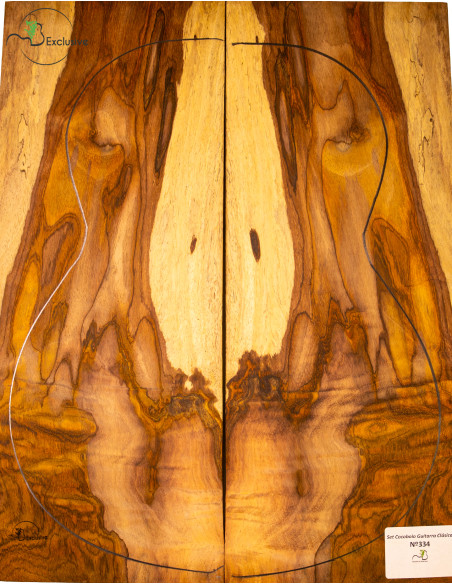 Juego Cocobolo Guitarra Clásica MB Exclusive Nº334