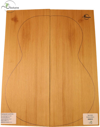 Red Cedar Classical Guitar Top MB Exclusive Nº 000025