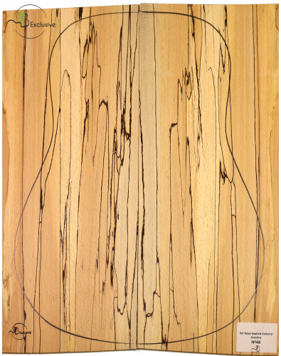 Juego Haya Spalted Guitarra...