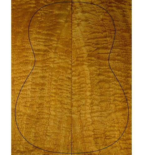 AAA Quilted Sapele Classical Guitar...