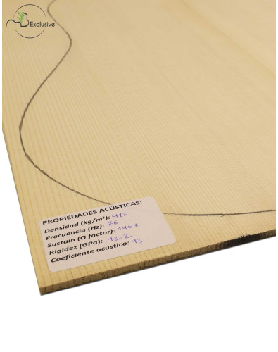 European Spruce Classical/Acoustic Guitar Top MB Exclusive Nº 000016 2
