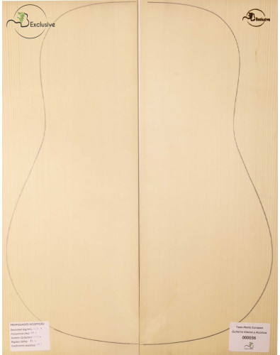 Tapa Abeto Europeo Nº 000036 Guitarra Clásica/Acústica MB Exclusive