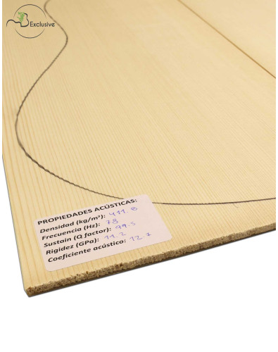 European Spruce Classical/Acoustic Guitar Top MB Exclusive Nº 000042 2